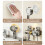 Durability Nonslip Blow Dryer Holder Space Saving-Dark Grey 1 6