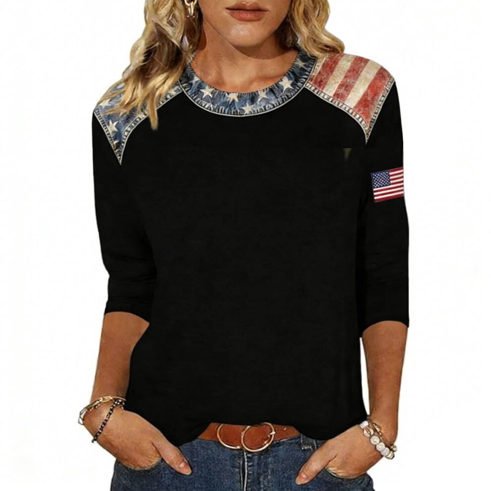 Patriotic  250 Shirt Anniversary  Shirt Women 250th-Black XXL