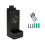 Durable Metal Poultry Feeding Device Automatic Feed-Black 1