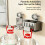 Durability Nonslip Blow Dryer Holder Space Saving-Dark Grey 1 4