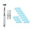 Heavy Duty Dusting Starter Set with 10Refill for Cleaning 1