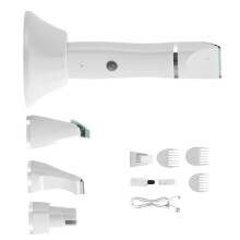 Cordless Pet Hair Trimmer Set Rechargeable Pet Hair-White 3