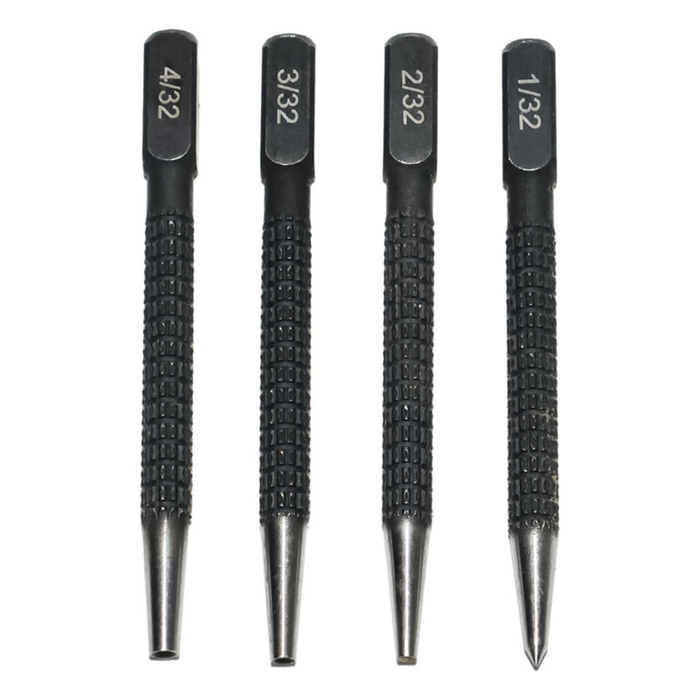 Point Punch Locator Center Punch Nonslip Grip 1/32", 2/32", 7751001330605