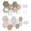 Hexagon Felt Board with Pushpins And Adhesive for Office Home-A 2
