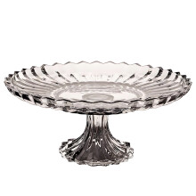 Decorative Bowl,Crystal Glass Pedestal Bowl for Home Decors-B