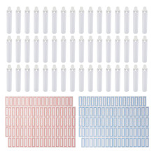 48 Pcs Empty Aluminum Paint Tubes 20Ml Paint Tubes for Making Paint and Store Remaining Paint Acrylic Oil with 4 Label