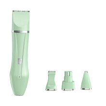 USB wiederaufladbarer Hunde-Katzen-Trimmer für kleine und-Grün
