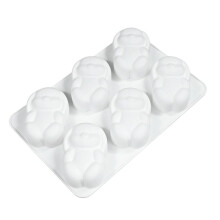 Rabbits Shape Silicone Baking Tray Cake Moulds Dessert Molds