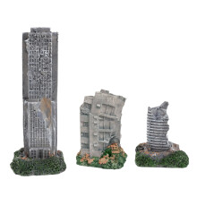 Resin Ruined Building Fish Shelter Cave Fishtank Decoration