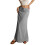 Women's color drawstring elastic waist multi-color-Gray XL 1