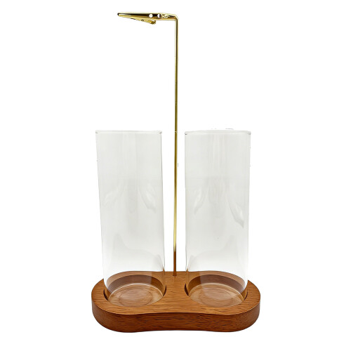 Stylish 8 Pattern Wooden Base scent Dispenser With-Retro color