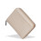 Durability PU Leather Zip Card Case With 8+ Card Holders-Khaki 1