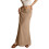Women's color drawstring elastic waist multi-color-dark khaki L 1