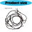 2 Meter Plastic Garland with Barbed Wire Thorn Vine For-Brown 4