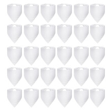 30 Pcs Sublimation Blank Pet Bandana Heat Transfer Washable DIY Triangle Dog Scarf Bibs Kerchief for Dogs Puppy Cats