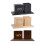 Multifunctional Wood Desktop Clock With 3 Alarms-light color 2