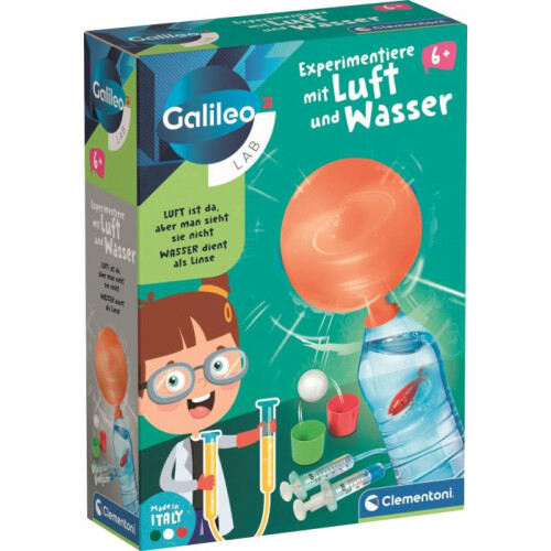 Clementoni Clementoni Experimentiere mit Luft und Wasser 59379