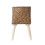 Indoor Garden Flower Pot Container Ideal For-514B coffee color 1