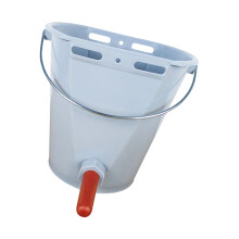 Farm Essential 8L Cattle Milk Container Durability-Gray 1 mouth
