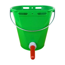 Stable 8L Capacity Animal Feeding Bucket For-Green 1 mouth