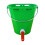 Stable 8L Capacity Animal Feeding Bucket For-Green 1 mouth 1