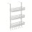 Effective Refrigerator Side Shelf System With 3 Layers-White 1