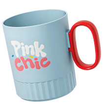 Portable Mouthwash Cup Durable Smooth Surfaces Ideal For-Blue