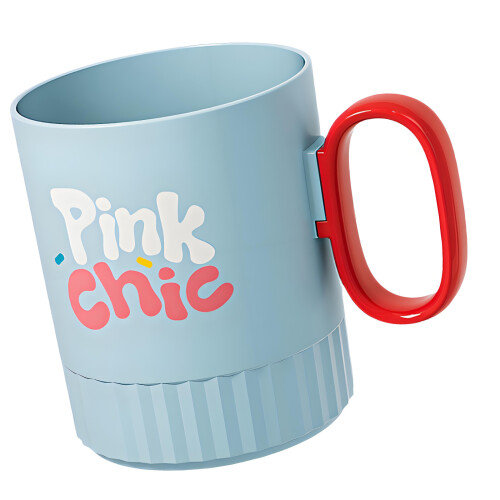 Portable Mouthwash Cup Durable Smooth Surfaces Ideal For-Blue