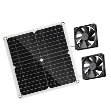 12W Solar Powered Fan Solar Exhaust Fan-Add duals  fanss