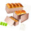 Strong Carbon Steel Bread Pan Set 3 procedures constructed For 1