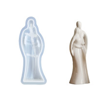 Couple Figurine Silicone Mold Valentine's Candle Silicone-2