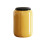 Small Garbage Can Trash Bin With Smoothly Bottom And-Yellow 1