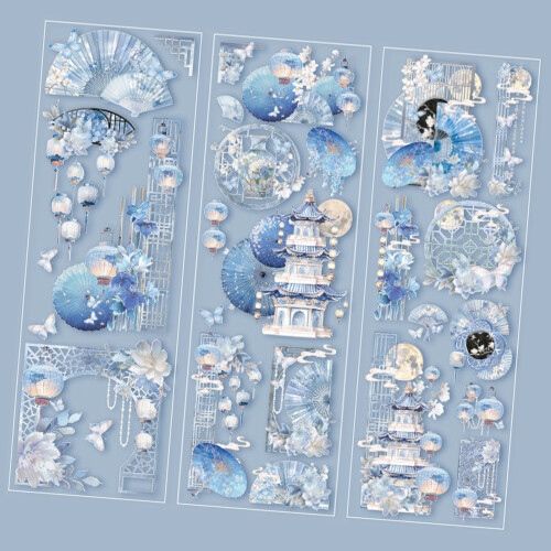 Sticker Booklets Artistic Decorative Sticker for-type4