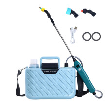 Wiederaufladbares Gartenbewässerungssystem-5L quadratisches Blau