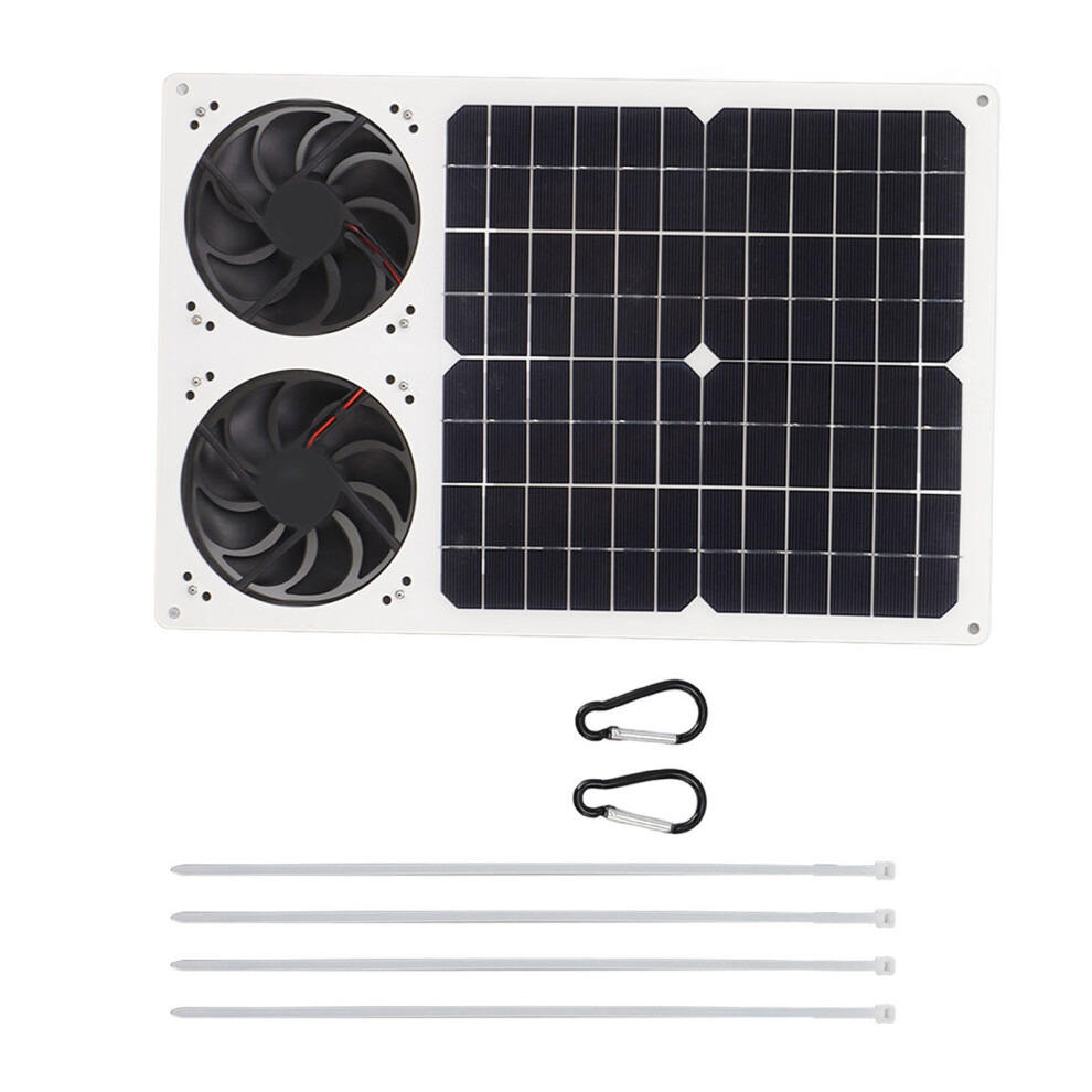 Solar Panel Powered Fan Air Extractors Cooling Ventilator Solar 7754003323484