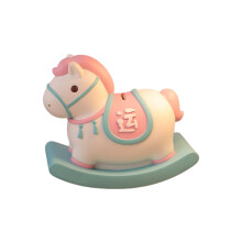 Sparschweine mit Pferden, Vinyls, Schaukelpferde,-Rosa S