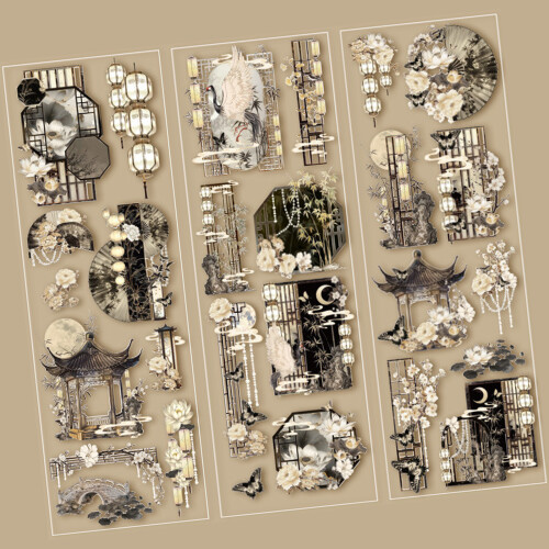 Sticker Booklets Artistic Decorative Sticker for-type2