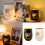 Practical And Safe Remembrance Lamp Funeral Candle-White 3