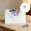 100 Pieces White Floral Pattern Envelopes High-50 piece set 3