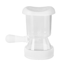 1Pièces Coupelle Nettoyage Yeux Silicone Rose Confortable Portable