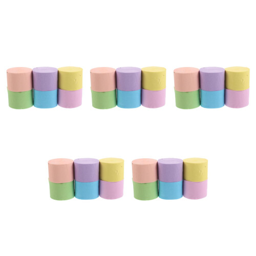 30 Crépon Coloré Pour Décorations Maison