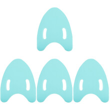 4Pcs Light Green Eva Kickboards Swim Training Aid Floats for Beginners