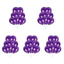 250Pcs Purple Balloons Latex Bulk Wedding Party Photo Props
