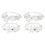 2Sets Trouwbloem Kousenbanden Elastisch En Chic Bruid 1