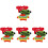 12Pcs Delicate Woolen Reusable Doll Clothes Bear Dress Set 1