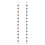 Rain Chain for Gutters Outside Downspouts Catcher-bronze 2