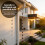 Rain Chain for Gutters Outside Downspouts Catcher-bronze 3