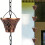 Rain Chain for Gutters Outside Downspouts Catcher-bronze 6