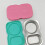 Sturdy Nonrust Steel 2 Compartment Dip Cup Excellent For-Pink 5
