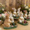 Resin Rabbit Sculpture Scented Incenses Holder Easter-2 7